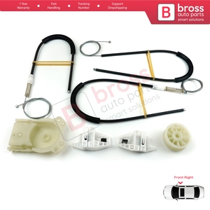 ชุดซ่อมมอเตอร์กระจกหน้าต่าง BWR883 สำหรับประตูหน้าขวา รถยนต์ Megane MK2 ปี 2002-2008 แบบ 4/5 ประตู รุ่น 8201010925 - Product Image 2