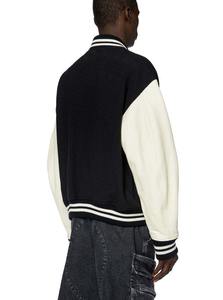 Wholesale Men's Vintage College Bomber Jacket Casual Varsity Baseball Design with 3D Embroidery <b>Patches</b> Front Logo-for Winter - Product Image 5