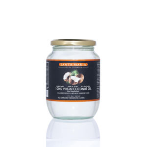 น้ำมันมะพร้าวบริสุทธิ์ซานตามาเรีย ขนาด 1 แกลลอน |   1 กิโลกรัมในถัง HDPE - Product Image 3
