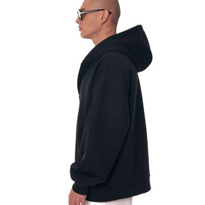 Sudadera con Capucha Personalizada para Hombre, 100% Algodón, Felpa, Logotipo Serigrafiado, Ropa Urbana Personalizable de Secado Rápido - Product Image 4