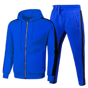 Conjunto Deportivo de Algodón con Capucha y Cremallera Personalizado de Alta Calidad al por Mayor, Pantalones Deportivos, Ropa Deportiva para Hombre, Ropa de Otoño - Product Image 6