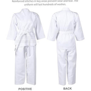 ชุดเครื่องแบบยูโดผ้าฝ้ายน้ำหนักเบาแห้งเร็วแบบกำหนดเองชุดทีมศิลปะชุดฝึกศิลปะป้องกันตัว - Product Image 2