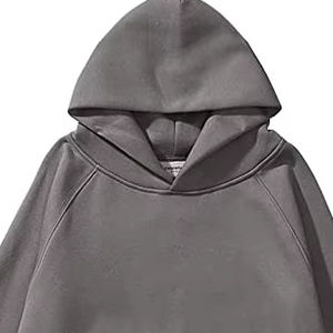 Sudaderas con capucha sólidas de gran tamaño para mujer, sudaderas básicas con hombros caídos de manga larga, Jersey informal holgado, Tops con bolsillo - Product Image 5