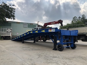 Nuevo producto Rampa para montacargas, rampa de carga móvil, práctica combinada con suelo de contenedor, Vietnam, 1 año de garantía, Asia - Product Image 4