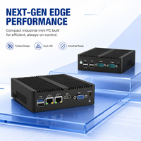 Sistema Informático Compacto Sin Ventilador para Sistemas de Quiosco y Terminales de Autoservicio, Plataforma Estable para Proyectos Comerciales, Mini PC