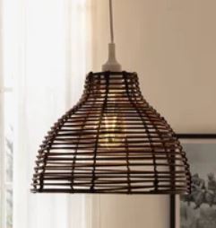 Factory Price Modern Handmade Matte Black Finish Hemp <b>Rope</b> Hanging Chandelier <b>Lighting</b> Iron Led Lamp Pendant Light Restaurant - Product Image 4
