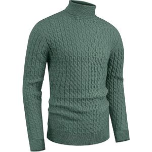 Suéter de poliéster antiarrugas de manga larga para hombre con logotipo bordado Suéter de poliéster cómodo y elegante - Product Image 1