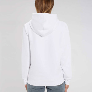 Sweats à capuche surdimensionnés unisexes personnalisés 100% coton couleur unie 330GSM grande taille pullover sweats à capuche avec logo imprimé brodé - Product Image 6