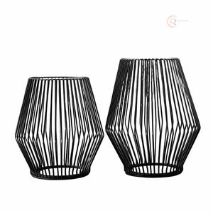 Support de bougie en métal décoratif en forme de lanterne |   Utilisation du Ramadan, imperméable et durable |   Améliore la beauté intérieure - Product Image 5