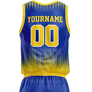 Uniformes de Baloncesto Reversibles Personalizados para Hombre y Uniformes de Baloncesto de Tela Suave con el Mejor Diseño al por Mayor - Product Image 5