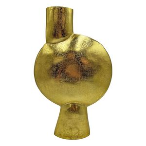 Vase à fleurs miniature en aluminium doré moderne personnalisé en gros pour la décoration de table, vase en métal pour la maison et le jardin - Product Image 5