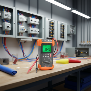 Megóhmetro y Probador de Aislamiento Facom para Materiales y Elementos Aislantes - Product Image 3