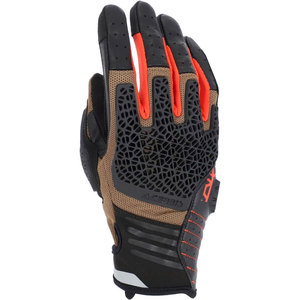 Gants de course en cuir pour moto, design avec panneaux de préhension renforcés, protection rigide, imperméables, unisexes, pour sports de plein air - Product Image 2