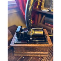 Excellente qualité Antique 1900s Edison Standard phonographe combinaison Type modèle D, idée cadeau de pendaison de crémaillère