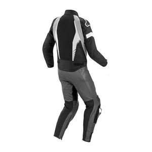 Combinaison en cuir de course de moto personnalisée de haute qualité Nom de l'équipe imprimé disponible dans toutes les tailles pour moto et course automobile - Product Image 2