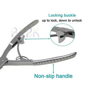 Fórceps manuales profesionales de acero inoxidable de alta resistencia, la mejor opción para cirugía ósea, base de instrumentos quirúrgicos - Product Image 6