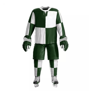 ชุดเครื่องแบบฮ็อกกี้น้ำแข็งสำหรับผู้ชายชุดยูนิฟอร์มฮ็อกกี้น้ำแข็งราคาถูก - Product Image 6