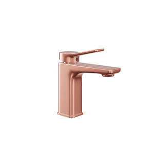Grifo Mezclador Monomando para Lavabo HERA 8301 Oro Rosa, Diseño Innovador de Palanca para un Aspecto Moderno - Product Image 2