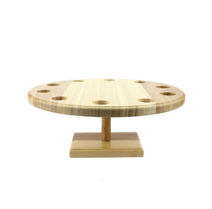 ที่ตั้งทรงกรวยไอศกรีมทำจากไม้สำหรับใช้ในครัวชุดตกแต่งไอศกรีมทรงกลมสามชิ้น - Product Image 6