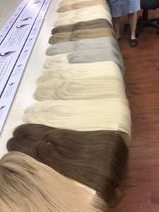 Meilleure vente Hair Topper et perruques Les toppers de cheveux humains de qualité supérieure sont faits à la main avec 100% de cheveux humains de qualité supérieure. - Product Image 3