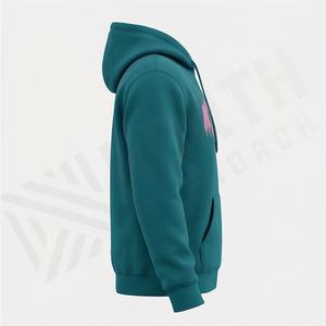 Sudadera con Capucha Premium Personalizada para Hombre, Fabricada en Fábrica, con Pedrería, Logotipo Personalizado, Algodón, Estilo Urbano, Sudadera Pesada OEM - Product Image 3