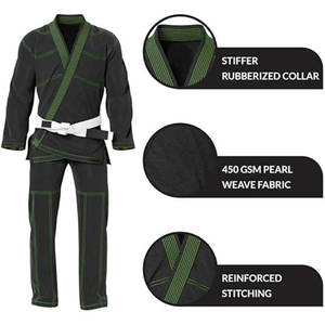 Meilleur uniforme professionnel de kimono de Jiu Jitsu pour les hommes uniforme d'arts martiaux respirant et confortable personnalisé de Jiu Jitsu - Product Image 5