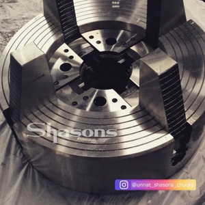 Mandrins à quatre mâchoires indépendants, à grand alésage et spéciaux, construction en acier de haute précision pour tours industriels, au meilleur prix - Product Image 3