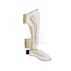 Protège-tibia de sécurité pour la boxe de haute qualité Protection des pieds Protège-tibia MMA en cuir - Product Image 4