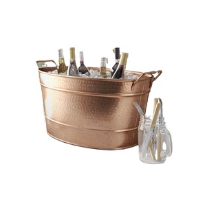 ถังแช่เบียร์แชมเปญไวน์และเบียร์ทำจากโลหะและดีบุกสำหรับงานปาร์ตี้ในร่มกลางแจ้ง - Product Image 6