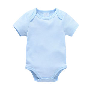 Mono de Manga Corta Unisex para Bebés y Niños Pequeños al por Mayor, Primavera, Botones a Presión, Algodón de Alta Calidad, Diseño Personalizable a Bajo Precio - Product Image 2