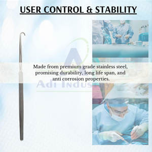 Nouveaux crochets chirurgicaux manuels légers en acier inoxydable – Vente directe usine, réutilisables pour la chirurgie générale - Product Image 5