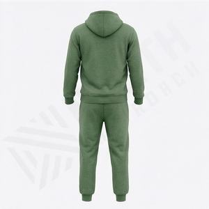 Survêtement moderne pour homme, coupe athlétique, texture respirante, poignets côtelés, taille flexible, idéal pour le sport et les tenues décontractées, couleur personnalisable - Product Image 2