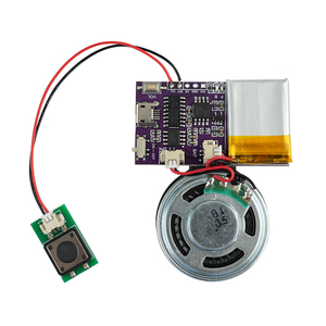 Jx7004 4m có thể sạc lại đồ chơi âm thanh Mô-đun Chip với USB tải về âm thanh push button có thể chơi được loa - Product Image 1