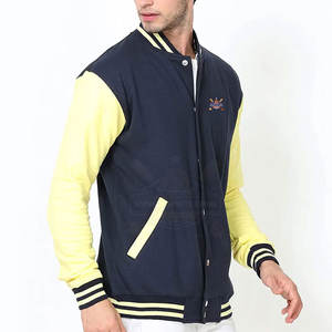 Meilleure vente Veste coupe-vent Letterman pour homme nouveau style de vêtements d'hiver à la mode avec col montant - Product Image 2