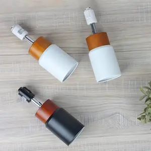 Moderna Lámpara de Riel LED MonarcGlide, Base E27, 2 Cables, Cuerpo de Aluminio y PC, Entrada de 220V, para Oficina, Tienda, Supermercado, Tienda de Ropa - Product Image 5