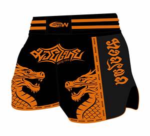 Nouveau design personnalisé BJJ MMA Muay Thai Shorts Satin Kickboxing combat troncs pour entraînement compétition vêtements de sport - Product Image 2