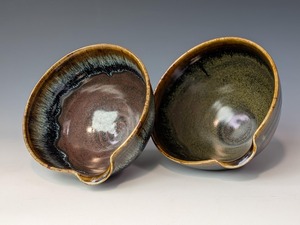 Tazón de Cerámica Hecho a Mano con Estampado Colorido, Opción Económica para Servir en Familia, Tazón de Cerámica Redondo y Profundo Ideal para Fideos - Product Image 5