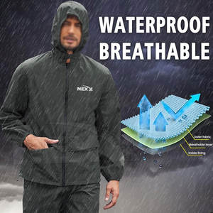 Vêtements imperméables Vêtements coupe-vent Costume coupe-vent de haute qualité pour la vente en ligne - Product Image 5