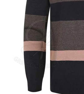 Chandails tricotés unis supérieurs avec 100% pulls d'hiver chauds respirants pour hommes en cachemire de laine avec logo personnalisé - Product Image 4