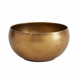 Tazón Grande Redondo de Aluminio Color Negro para Servir Comida en la Mesa y Utensilios de Cocina - Product Image 5