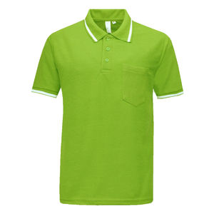 Polo de Algodón Piqué de Punto Bordado de Corte Regular para Hombre con Cuello de Canalé Estructurado, Informal, Cómodo, Versátil para Uso Diario - Product Image 1