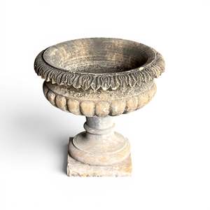 Urne décorative en pierre artisanale pour la décoration de la maison - Product Image 2
