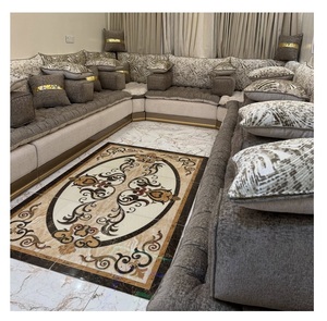 Sofá estilo Majlis árabe, diseño clásico, elegante conjunto para sala de estar, asientos de esquina de lujo, diseño que ahorra espacio - Product Image 1