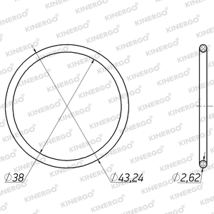 โอริง ORJA07 สำหรับ ORJA07 JF011E (RE0F10A); JF016E (RE0F10D) - Product Image 2