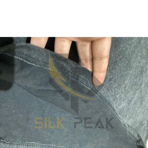 Logotipo personalizado 280G Vintage ácido lavado camiseta hombres apenado peso pesado algodón en blanco camiseta de gran tamaño 100% algodón camiseta de los hombres - Product Image 4