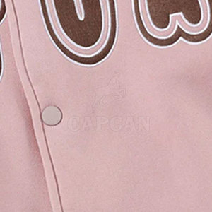 Alta calidad personalizado hombres Slim Fit Letterman chaqueta Stand Collar transpirable diseño nueva llegada High Street estilo al por mayor - Product Image 4