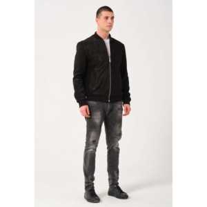 เสื้อแจ็คเก็ตหนังแท้และหนังนิ่ม Napa สำหรับผู้ชาย ยี่ห้อ COLANG พร้อมซิป YKK - Product Image 3