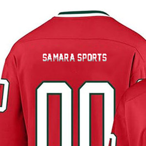 Venta al por mayor OEM razonable por encargo que absorbe el sudor internacional camisetas de hockey sobre hielo personalizado en blanco camisa de hockey sobre hielo - Product Image 5