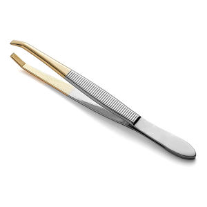 Top Quality Slanted <b>Eyebrow</b> <b>Tweezers</b> For Plucking Threading Hair Removal <b>Tweezers</b> With Comfortable Plain Handle - Product Image 4