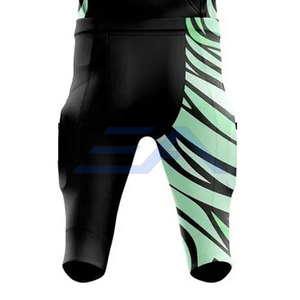 Ensembles d'uniformes de football américain respirants à manches courtes, personnalisables, de haute qualité et à prix abordable, fabriqués 100 % en polyester pour toutes les saisons - Product Image 6